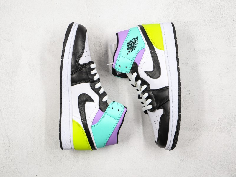 Nike Air Jordan 1 Mid Pastel multi-color - Modo Zapatillas | zapatillas en descuento
