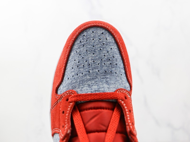 Nike Air Jordan 1 Mid Denim Red - Modo Zapatillas | zapatillas en descuento