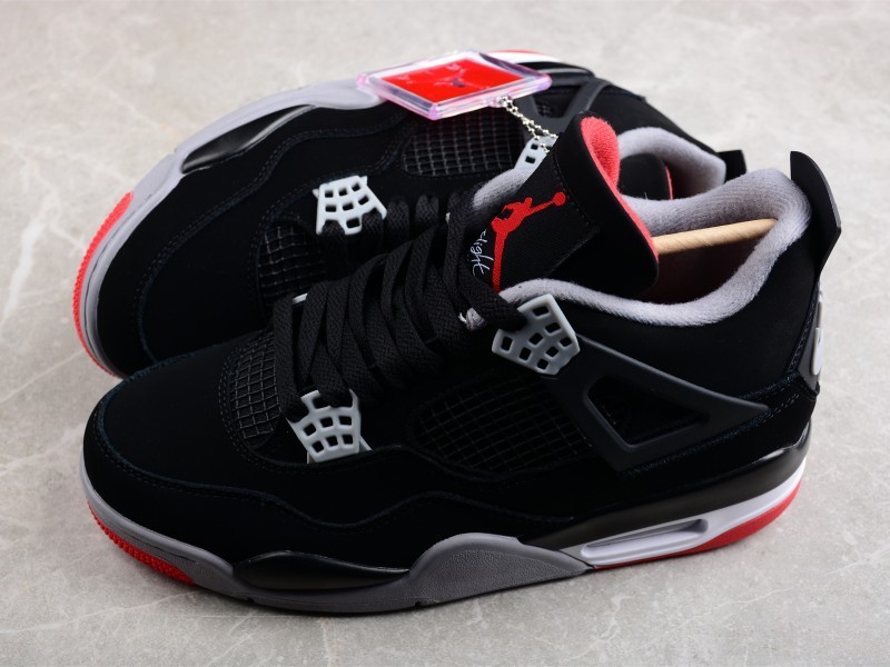 OFERTA CYBERMONDAY 2023 || NIKE AIR JORDAN 4 RETRO || Nike Air Jordan 4 Retro Bred - Modo Zapatillas | zapatillas en descuento