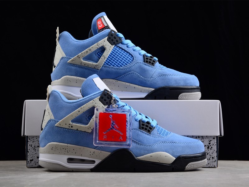 OFERTA CYBERDAY 2024 || NIKE AIR JORDAN 4 RETRO || Nike Air Jordan 4 Retro University Blue - Modo Zapatillas | zapatillas en descuento