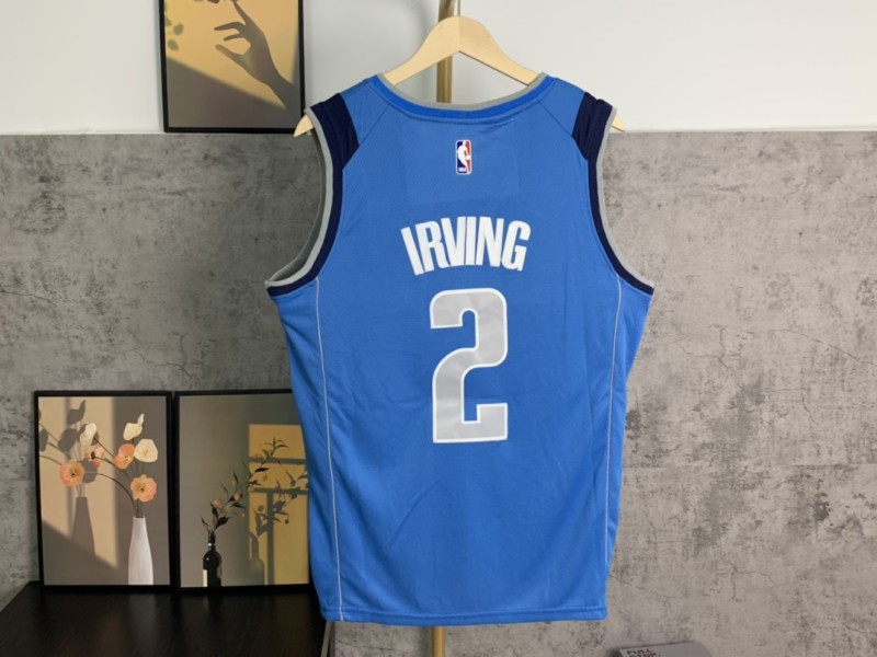 Dallas Mavericks- Kyrie Irving # 2 || Camiseta - Jersey deportivo Nike - Logo NBA - versión celeste - Modo Zapatillas | zapatillas en descuento