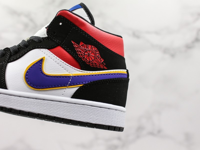 Nike Air Jordan 1 Mid Lakers Top 3 Lupin Modelo 102 - Modo Zapatillas | zapatillas en descuento