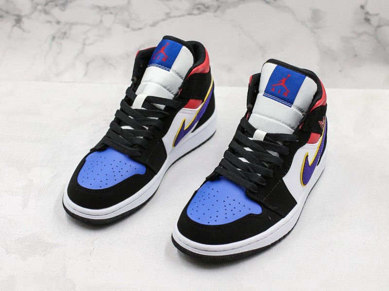 Nike Air Jordan 1 Mid Lakers Top 3 Lupin Modelo 102 - Modo Zapatillas | zapatillas en descuento