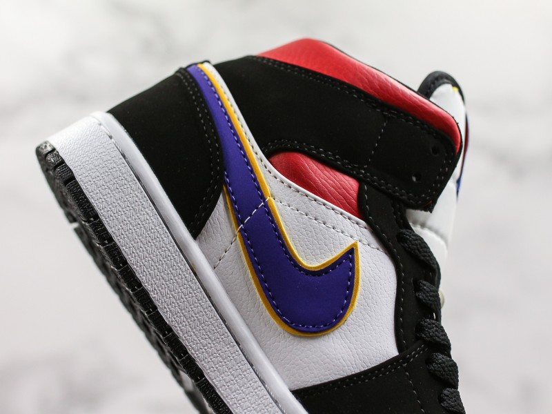 Nike Air Jordan 1 Mid Lakers Top 3 Lupin Modelo 102 - Modo Zapatillas | zapatillas en descuento