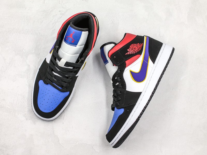 Nike Air Jordan 1 Mid Lakers Top 3 Lupin Modelo 102 - Modo Zapatillas | zapatillas en descuento