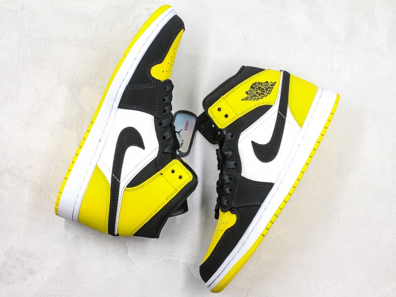 Nike Air Jordan 1 MID "Yellow TOE" Lupin Modelo 101 - Modo Zapatillas | zapatillas en descuento
