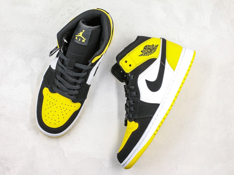 Nike Air Jordan 1 MID "Yellow TOE" Lupin Modelo 101 - Modo Zapatillas | zapatillas en descuento