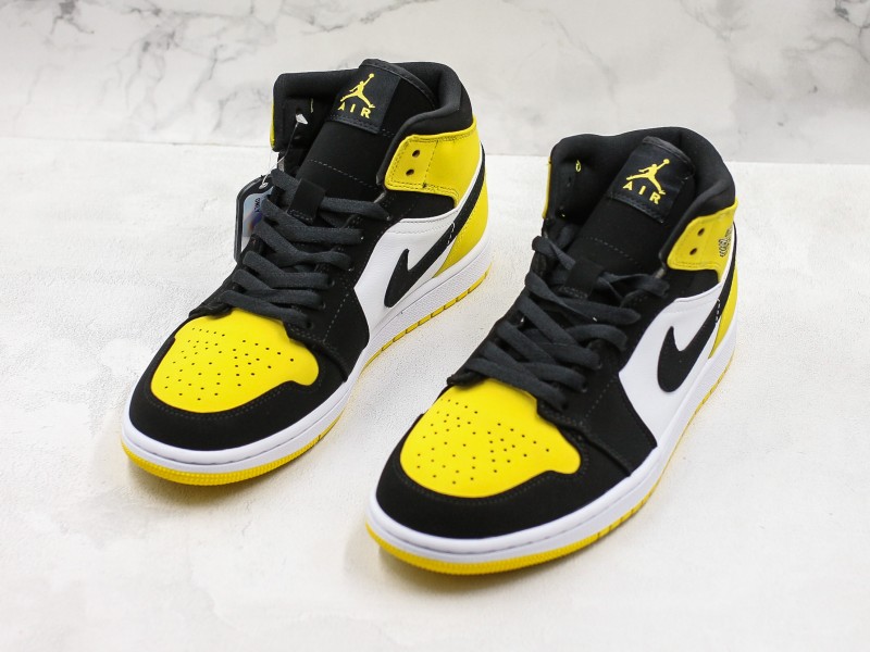 Nike Air Jordan 1 MID "Yellow TOE" Lupin Modelo 101 - Modo Zapatillas | zapatillas en descuento