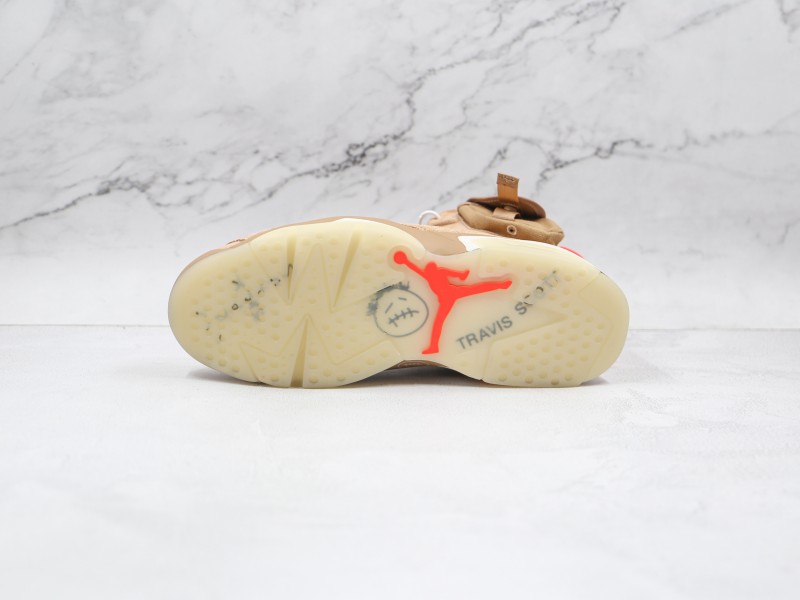 Nike Air Jordan 6 x Travis Scott British Khaki Modelo 105H - Modo Zapatillas | zapatillas en descuento