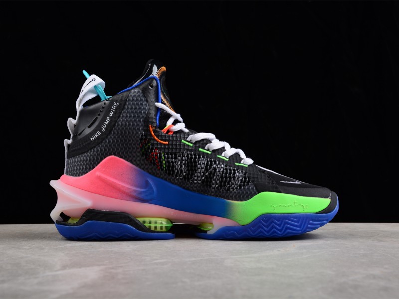 NIKE ZOOM GT JUMP || Nike Air Zoom G.T. Jump Black Racer Pink Game Royal - Modo Zapatillas | zapatillas en descuento