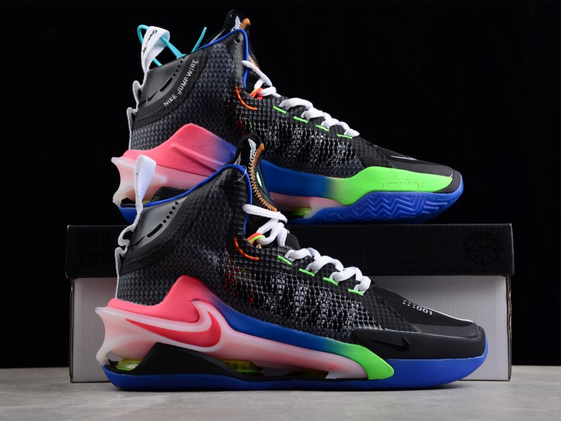 NIKE ZOOM GT JUMP || Nike Air Zoom G.T. Jump Black Racer Pink Game Royal - Modo Zapatillas | zapatillas en descuento