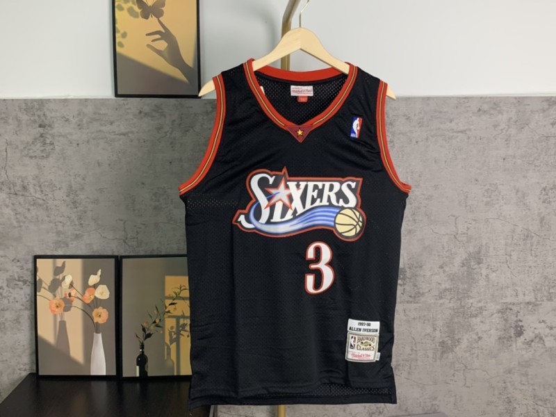 Philadelphia 76ers - Allen Iverson # 3 || Camiseta - Jersey deportivo Nike - Logo NBA - Modo Zapatillas | zapatillas en descuento