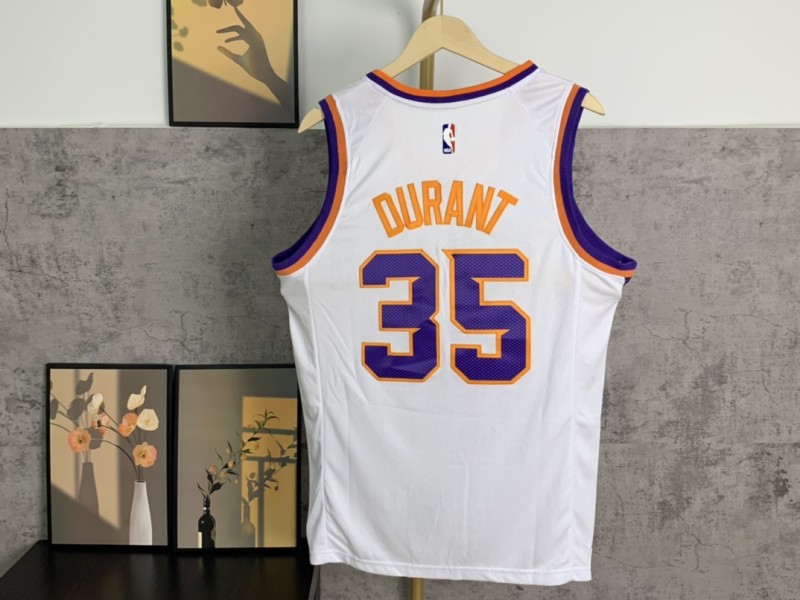 Phoenix Suns - Kevin Durant # 35 || Camiseta - Jersey deportivo Nike - Logo NBA - versión blanca - Modo Zapatillas | zapatillas en descuento