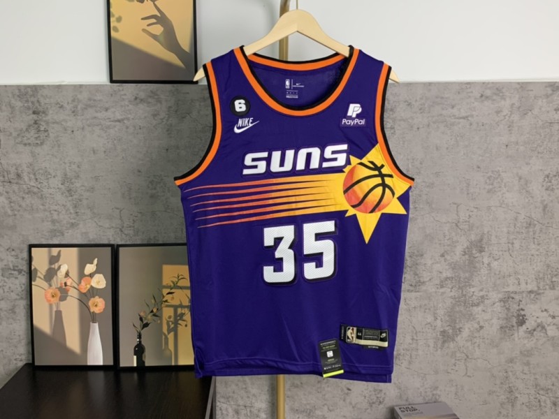 Phoenix Suns - Kevin Durant # 35 || Camiseta - Jersey deportivo Nike - Logo NBA - versión púrpura - Modo Zapatillas | zapatillas en descuento