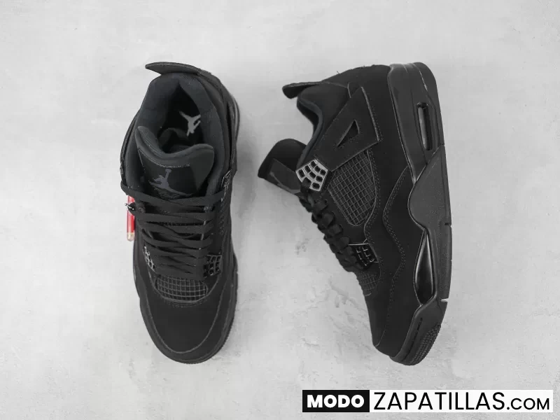 OFERTA ESCOLARES 2025 || Nike Air Jordan 4 Retro Black Cat - Modo Zapatillas | zapatillas en descuento