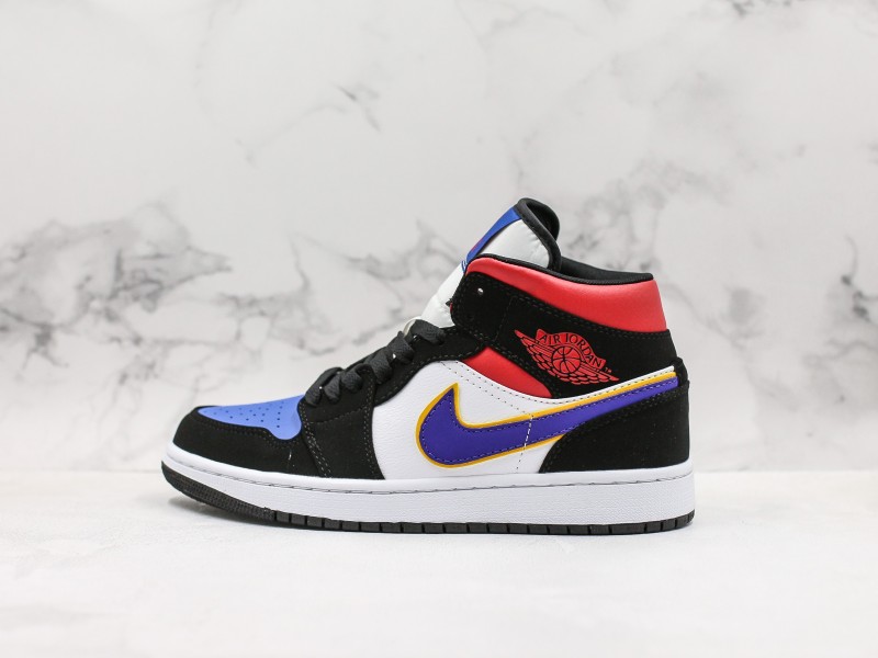 Nike Air Jordan 1 Mid Lakers Top 3 Lupin Modelo 102 - Modo Zapatillas | zapatillas en descuento