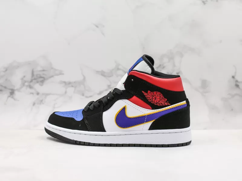 Nike Air Jordan 1 Mid Lakers Top 3 Lupin Modelo 102 - Modo Zapatillas | zapatillas en descuento