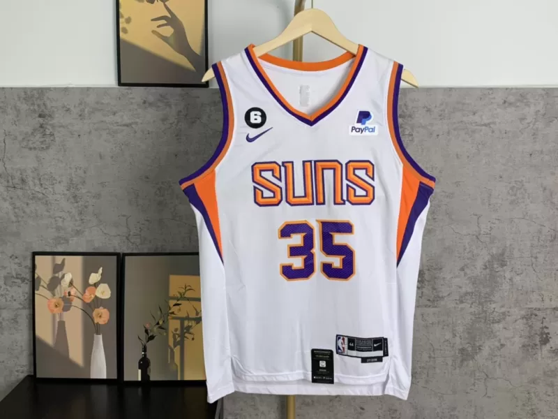 Phoenix Suns - Kevin Durant # 35 || Camiseta - Jersey deportivo Nike - Logo NBA - versión blanca - Modo Zapatillas | zapatillas en descuento