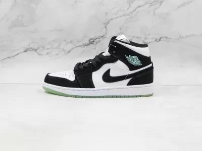 Nike Air Jordan 1 Mid White Black Teal Tint - Modo Zapatillas | zapatillas en descuento 