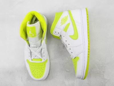 Nike Air Jordan 1 Mid White Lime M - Modo Zapatillas | zapatillas en descuento 